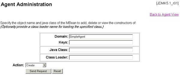 Figure 8: HTML admin view