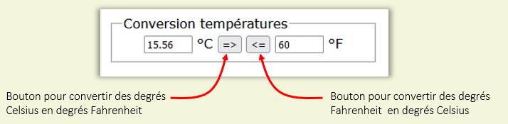 image de l'application conversion de temperatures